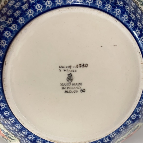 CERAMIKA ARTYSTYCZNA Large Fruit Bowl - Picture 6 of 7